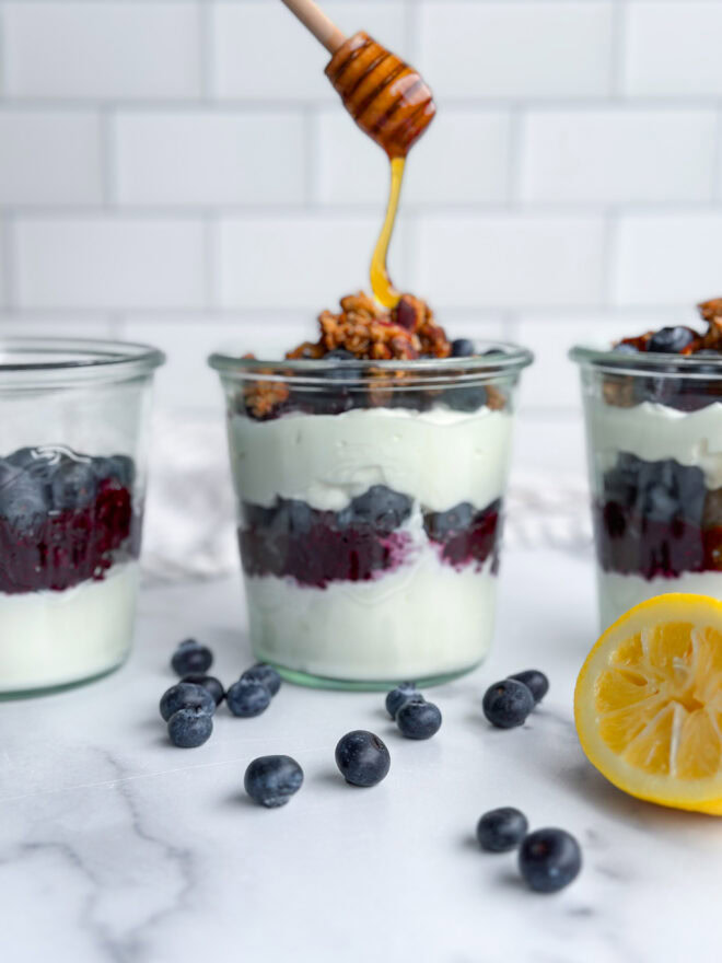 Blueberry Yogurt & Chia Parfait