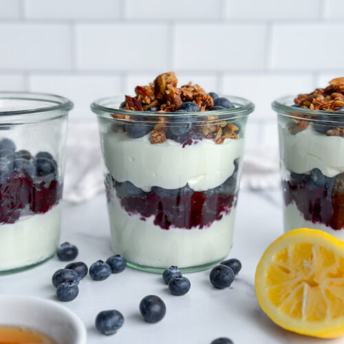 Blueberry Yogurt & Chia Parfait
