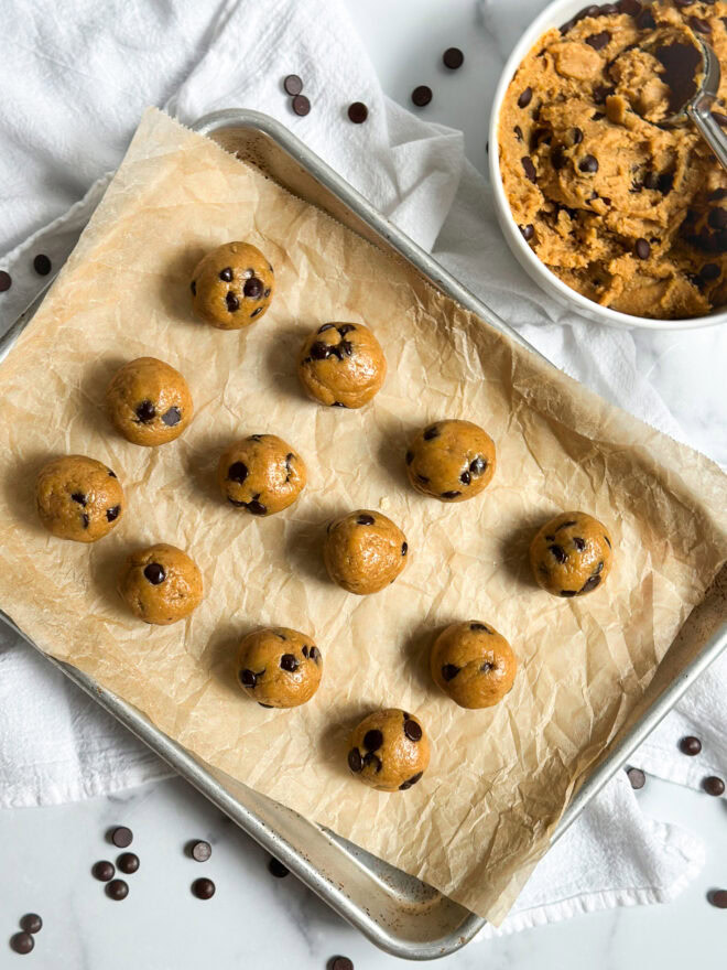 Vegan protein cookie dough