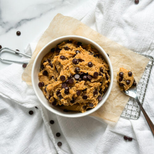 Vegan protein cookie dough