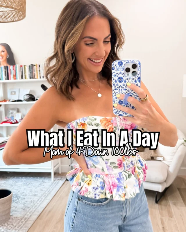 What I Eat in a Day as a Mom of 4 Down 100lbs! 🥗🫶🏼

.
.
.
#whatieatinaday #highproteinmeals #healthyrecipes #cookbookrecipes #weightlossrecipes #postpartumweightloss #100poundsdown #healthymealideas #easydinnerideas #healthysnacks #weightlossjourney #highproteinrecipes #healthyfoodideas #wellnessjourney #balancedlifestyle