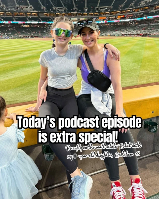 🎧 Episode 8 of Real & Naturalish just dropped & this is a special one! My 11 year old, Gretchen joins me for a Q&A!

We may also play a round of Would You Rather 😉

👇🏼Comment LINK and I’ll send you the link to listen!

#RealAndNaturalish #PodcastDrop #ClosetCEO #ReinventionEra #BurnoutToBreakthrough #MomLifeUnfiltered