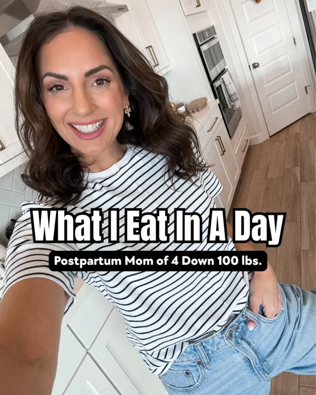 When I was losing weight, I prioritized veggies, but now that I’m lifting, here’s a high-protein day of eating that helps me maintain and build muscle.

💬 Comment “COOKBOOK” to get my cookbook with 50 recipes that helped me lose 100 pounds!
.
.
.
#whatieatinaday #highproteinmeals #healthyrecipes #cookbookrecipes #weightlossrecipes #postpartumweightloss #100poundsdown #healthymealideas #easydinnerideas #healthysnacks #weightlossjourney #highproteinrecipes #healthyfoodideas #wellnessjourney #balancedlifestyle